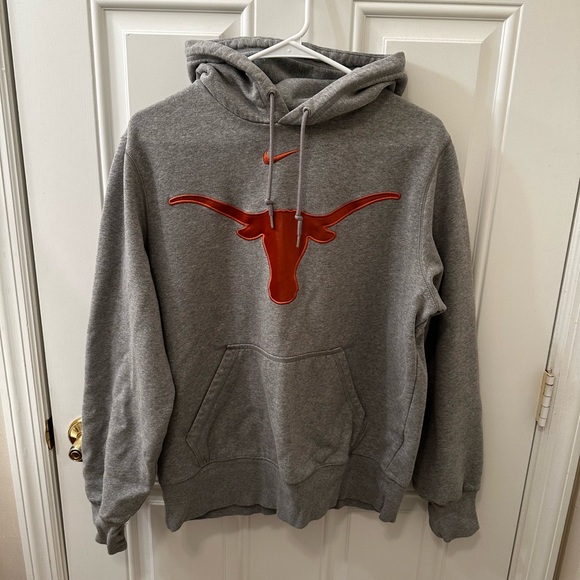 Nike Other - Y2K 💎 Nike center swoosh hoodie Texas Longhorns football